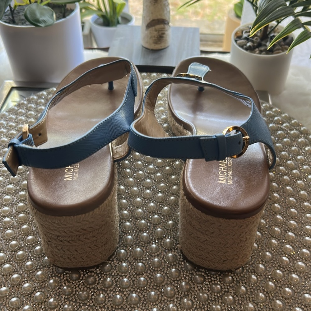 Michael Kors Blue Women's Sandals - Picture 4 of 4